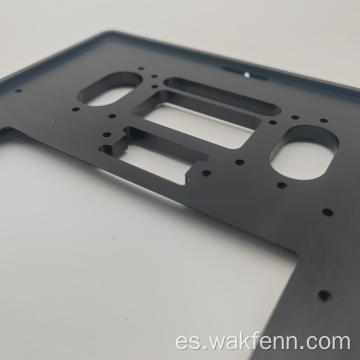 Panel frontal anodizado de CNC